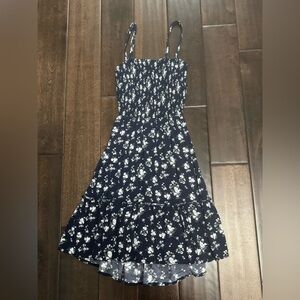 Hollister navy floral summer dress